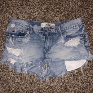 Hollister jean shorts